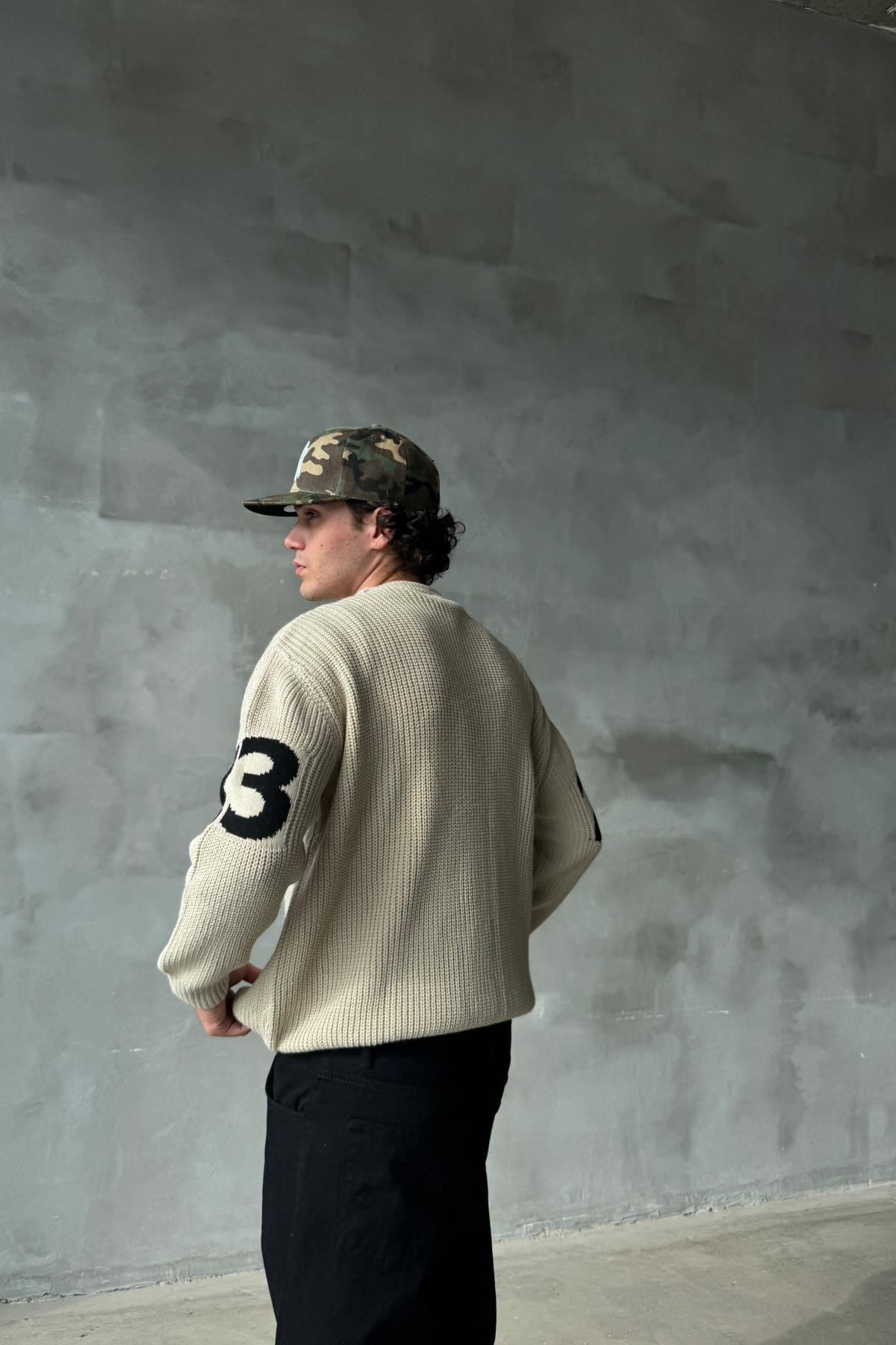 Western Oversize Bej Kazak PM01