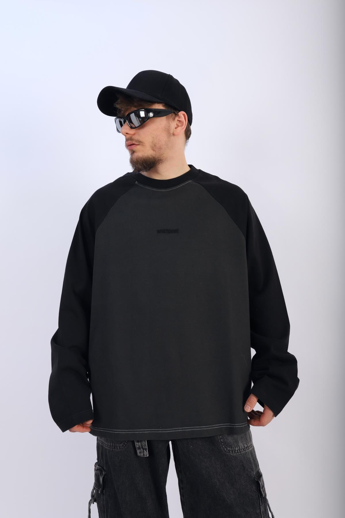Wrstbhvr Füme Oversize Sleeved Tshirt T884