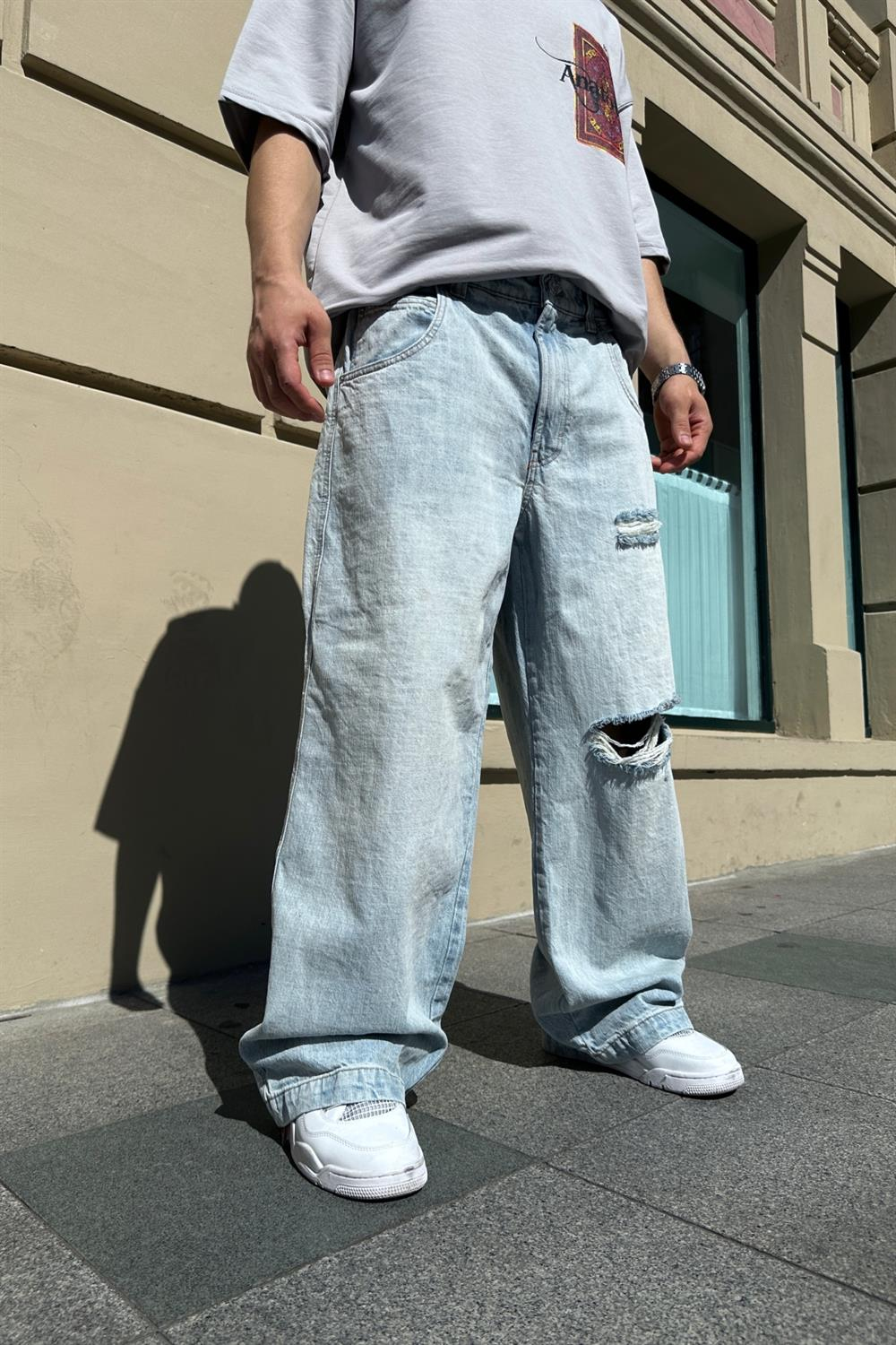 Yırtık Detay Bdg Jean Pantolon P725