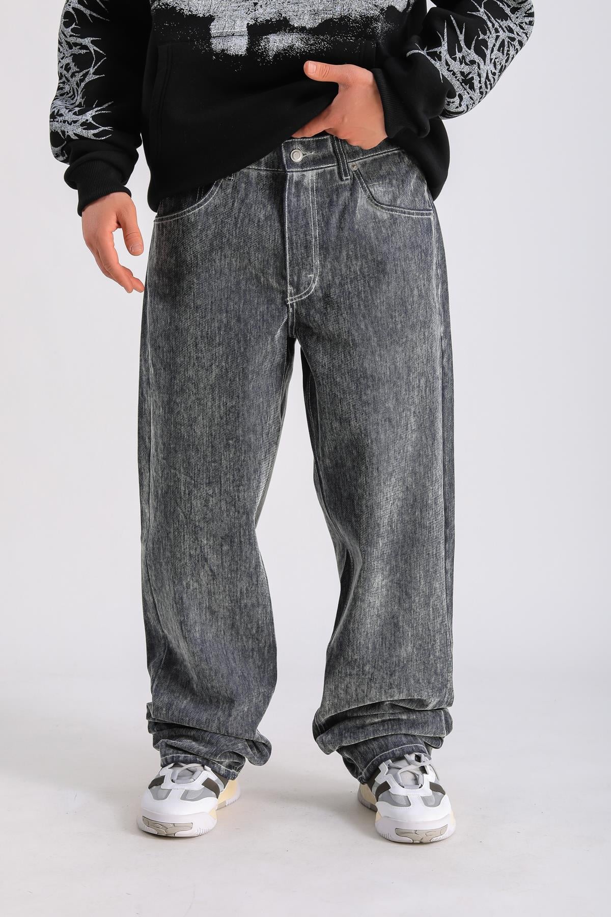 Zr Acid Wash Jean Pantolon P1050