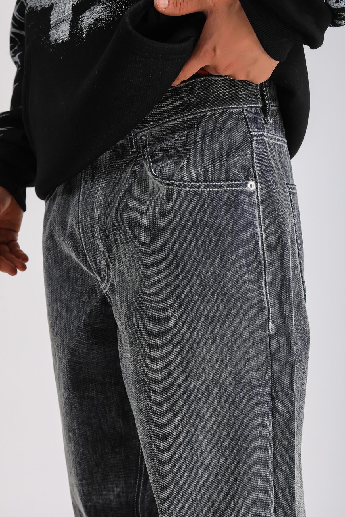 Zr Acid Wash Jean Pantolon P1050