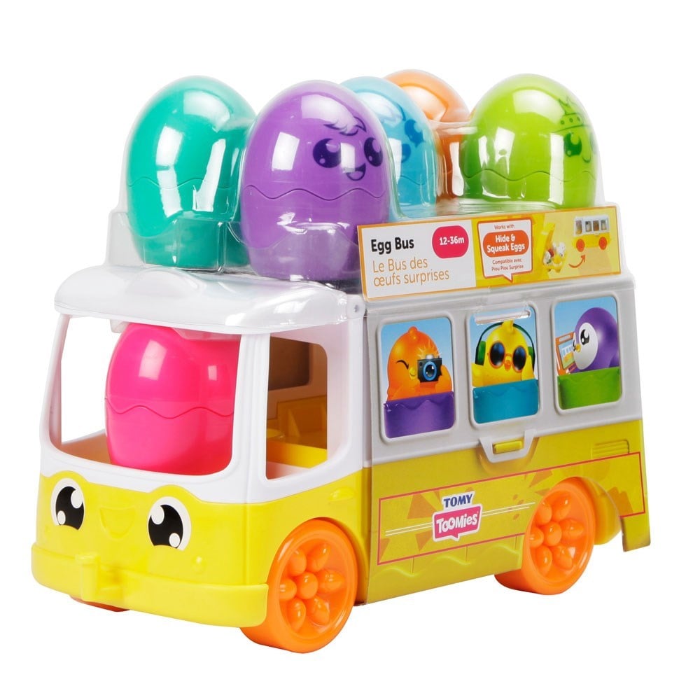 Adore Oyuncak Toomies Yumurta Otobüsü TPR73098-Eğitici Bebek Oyuncakları