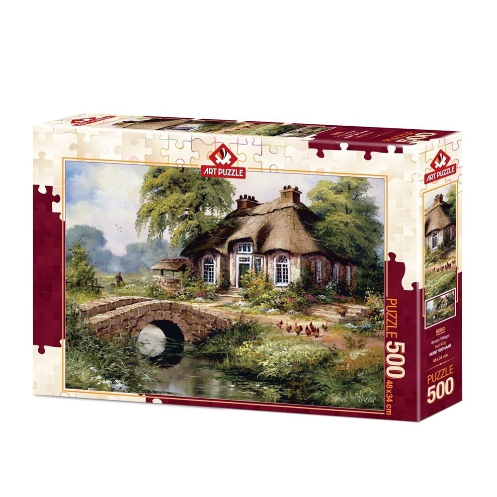Art Puzzle 500 Parça Yeşil Köy 5080-500 Parça Puzzle
