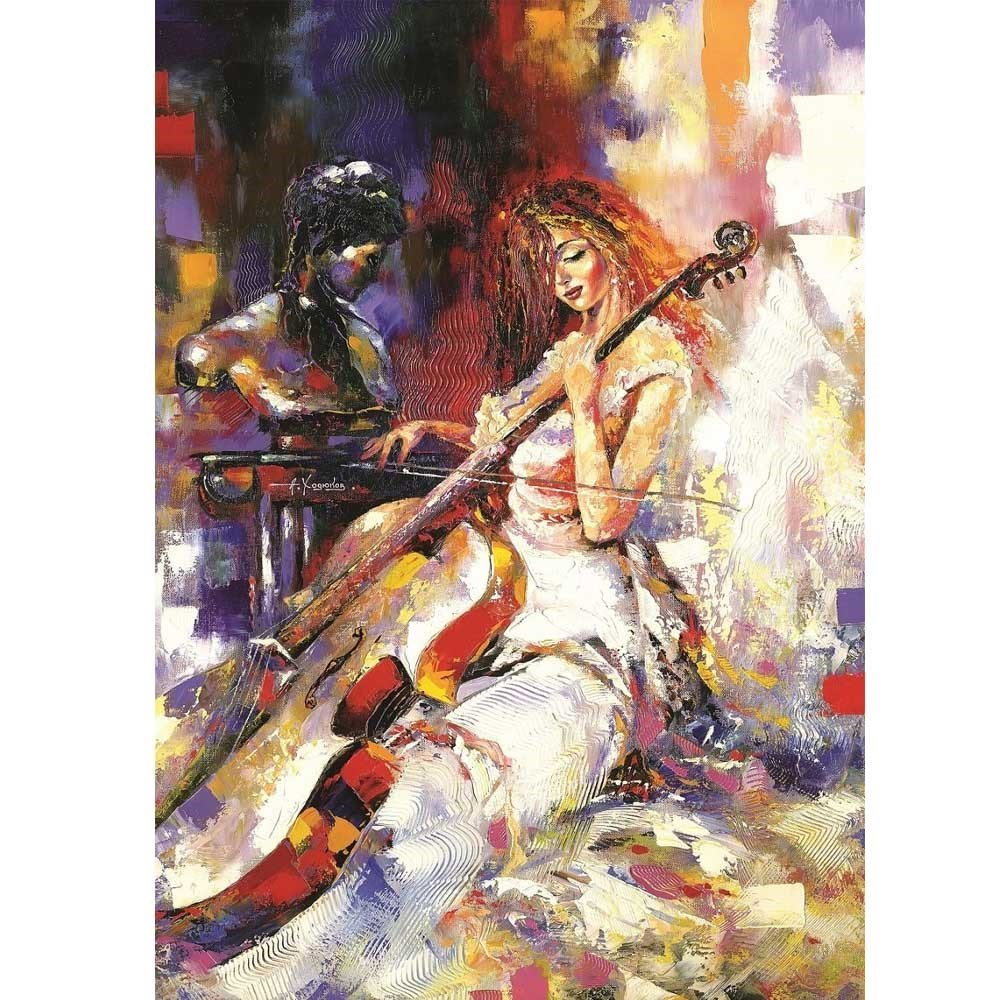 Art Puzzle Cellist 500 Parça Puzzle-500 Parça Puzzle