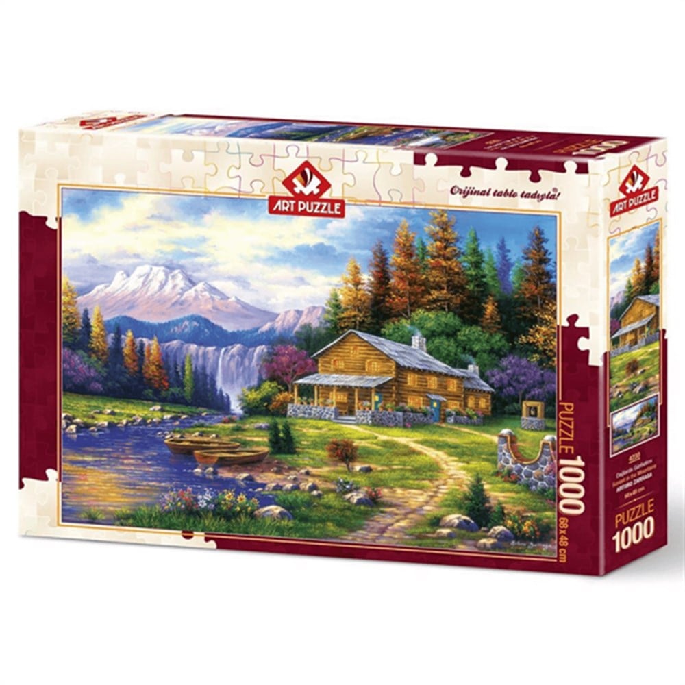 Art Puzzle Dağlarda Günbatımı 1000 Parça-1000 Parça Puzzle