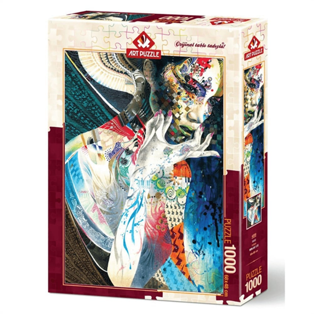Art Puzzle Hintli 1000 Parça-1000 Parça Puzzle