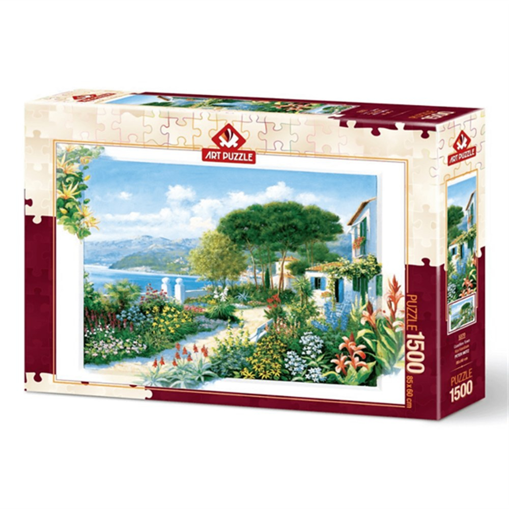 Art Puzzle Kıyı Kasabası 1500 Parça Puzzle-1500 Parça Puzzle