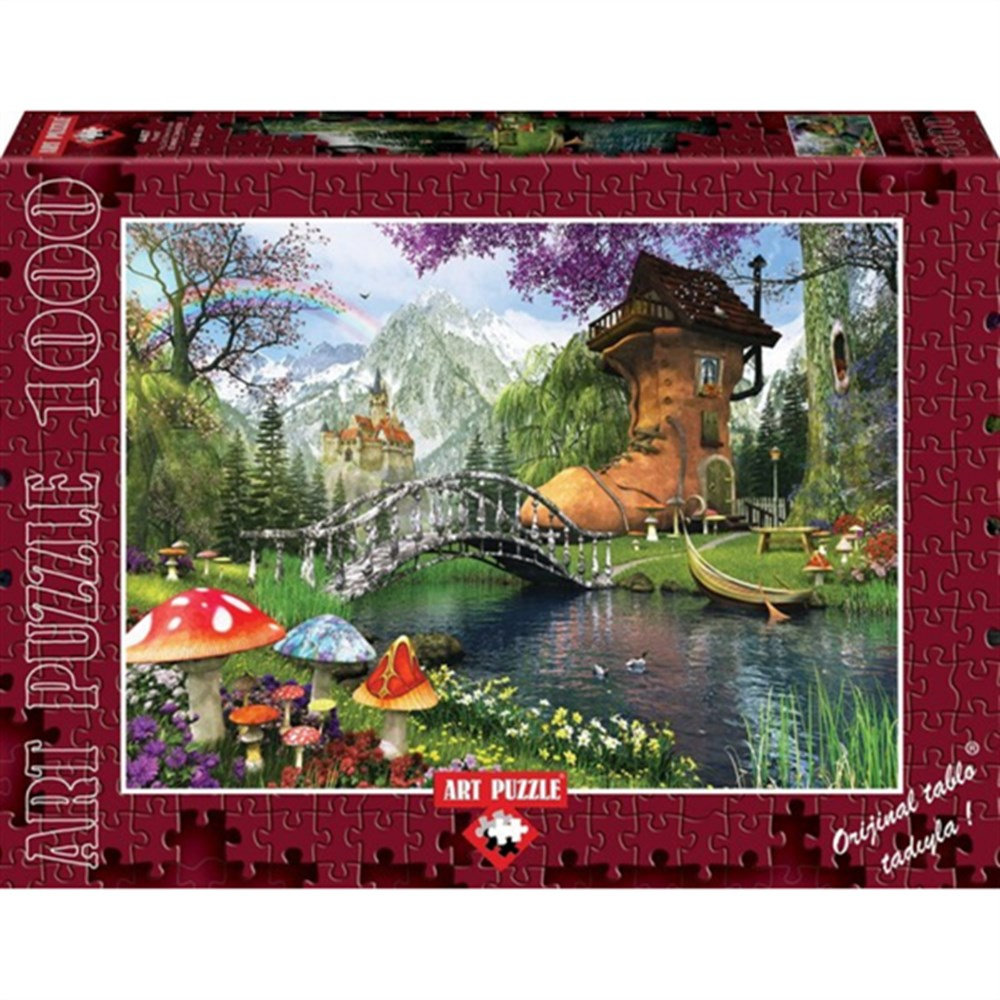 Art Puzzle Postal 1000 Parça 4467-1000 Parça Puzzle