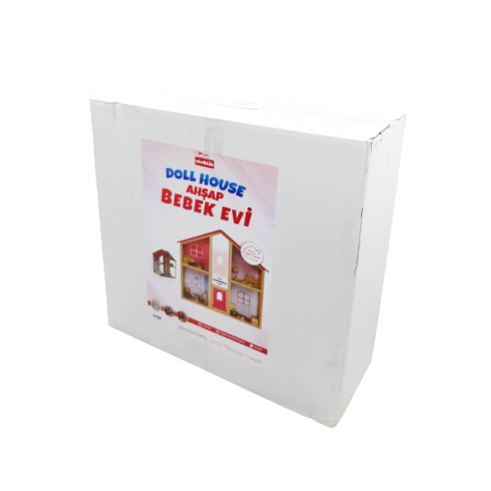 Asansörlü Ahşap Ev 01002-Kız Oyun Setleri