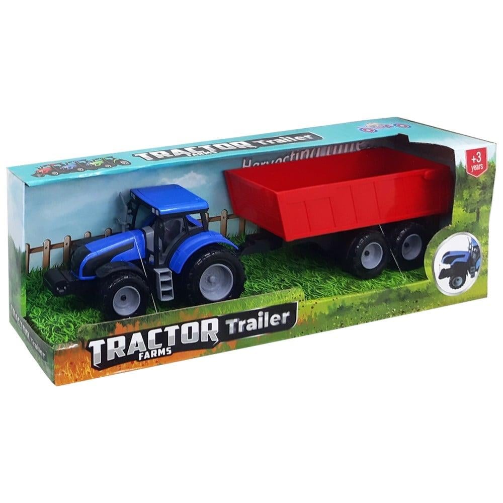 Ayatoys Oyuncak Römorklu Traktör 40111-Oyuncak Kamyon