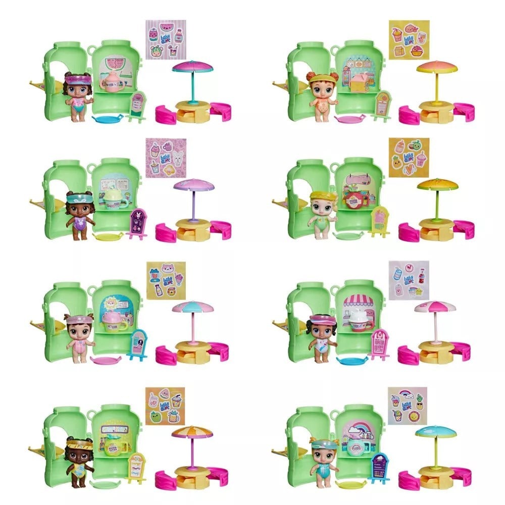 Baby Alive Foodie Cuties Sürpriz Matara F6970-Kız Oyun Setleri