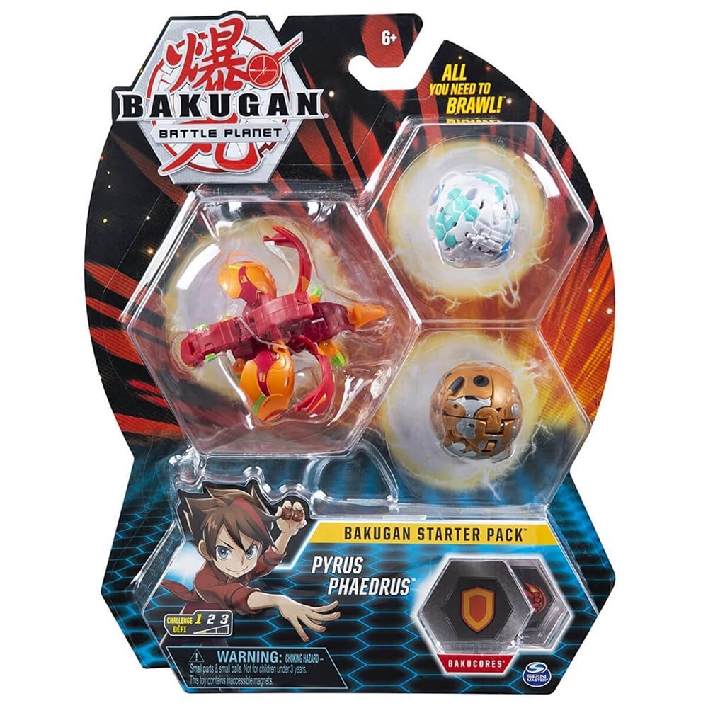 Bakugan Başlangıç Paketi Seti-Karakter Figürleri