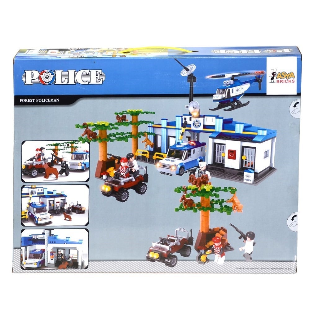 Brick Polis Blok Seti 567 Parça 0131-23802-Erkek Oyun Setleri