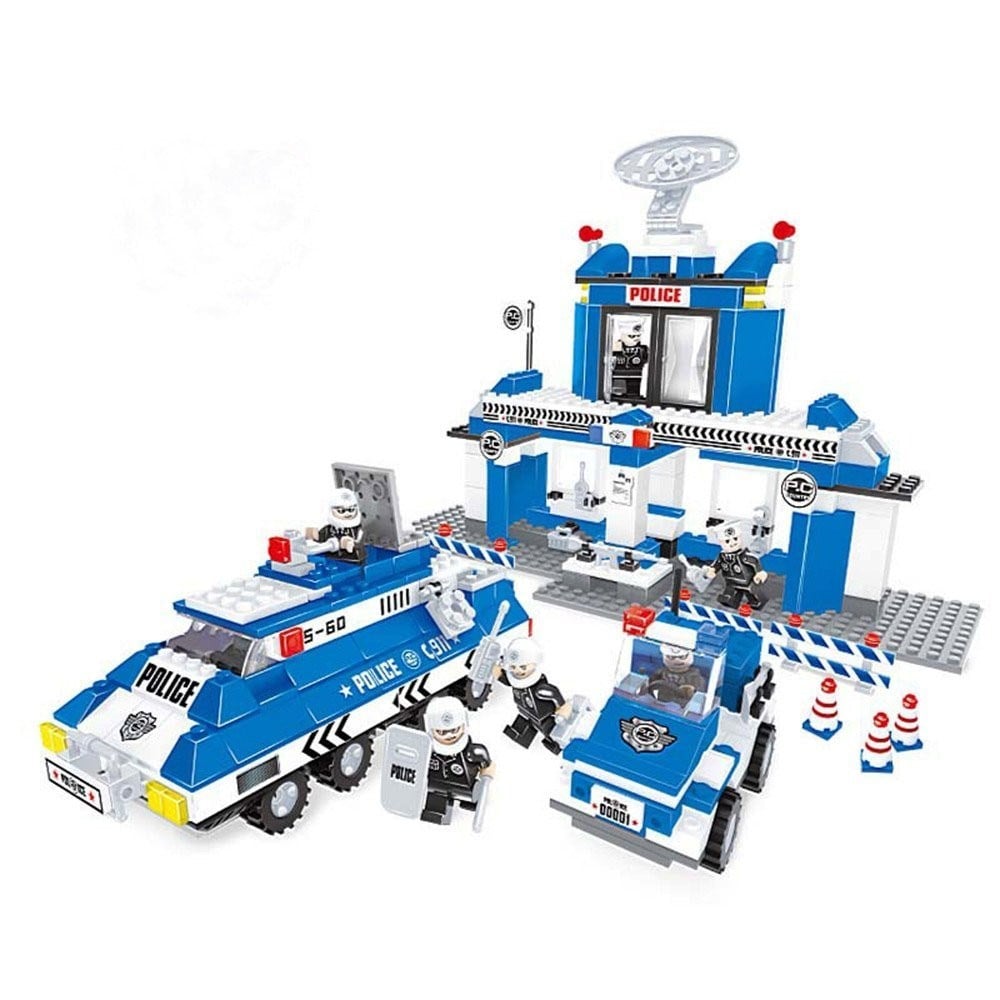 Brick Polis Blok Seti 567 Parça 0131-23802-Erkek Oyun Setleri