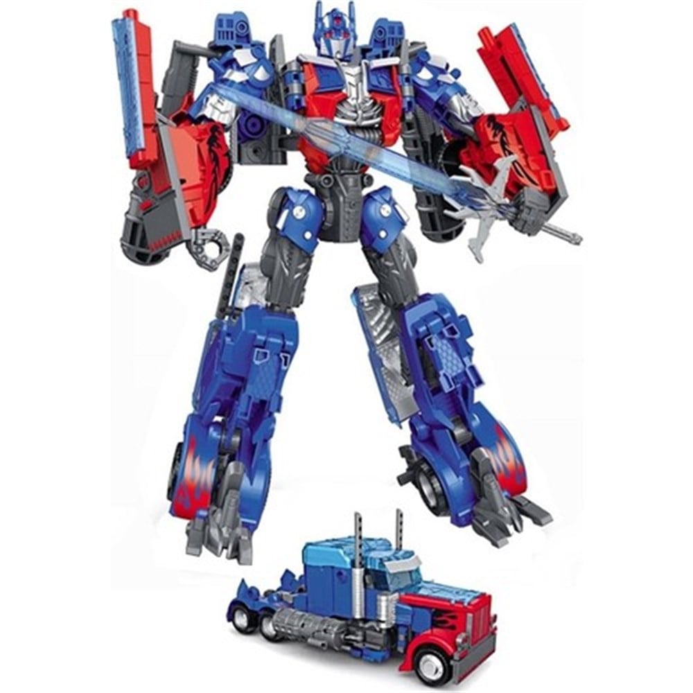 Can Oyuncak Kutulu Robot Olan Araba-Karakter Figürleri