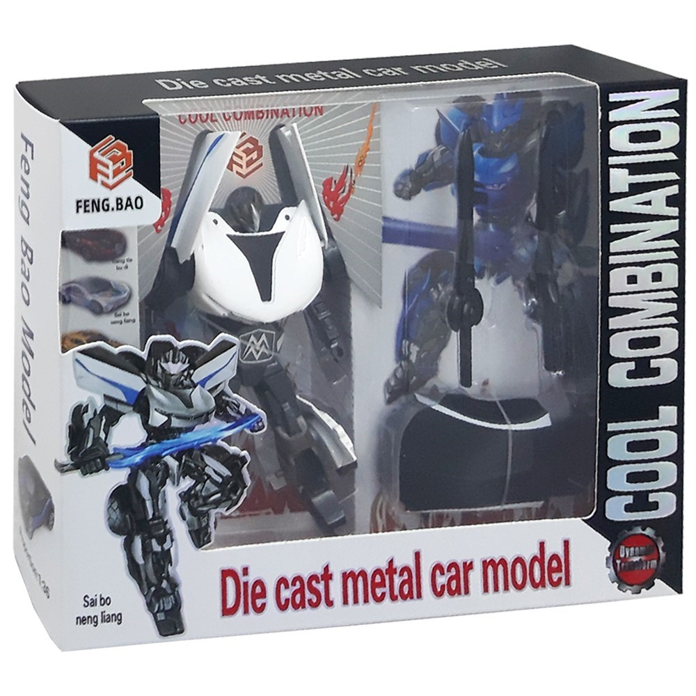 Can Oyuncak Metal Trasformers Araba FB113-Kumandasız Arabalar
