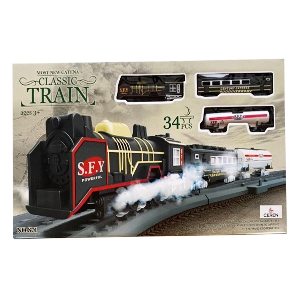 Can Oyuncak Tren 34 Parça 871-Tren Setleri