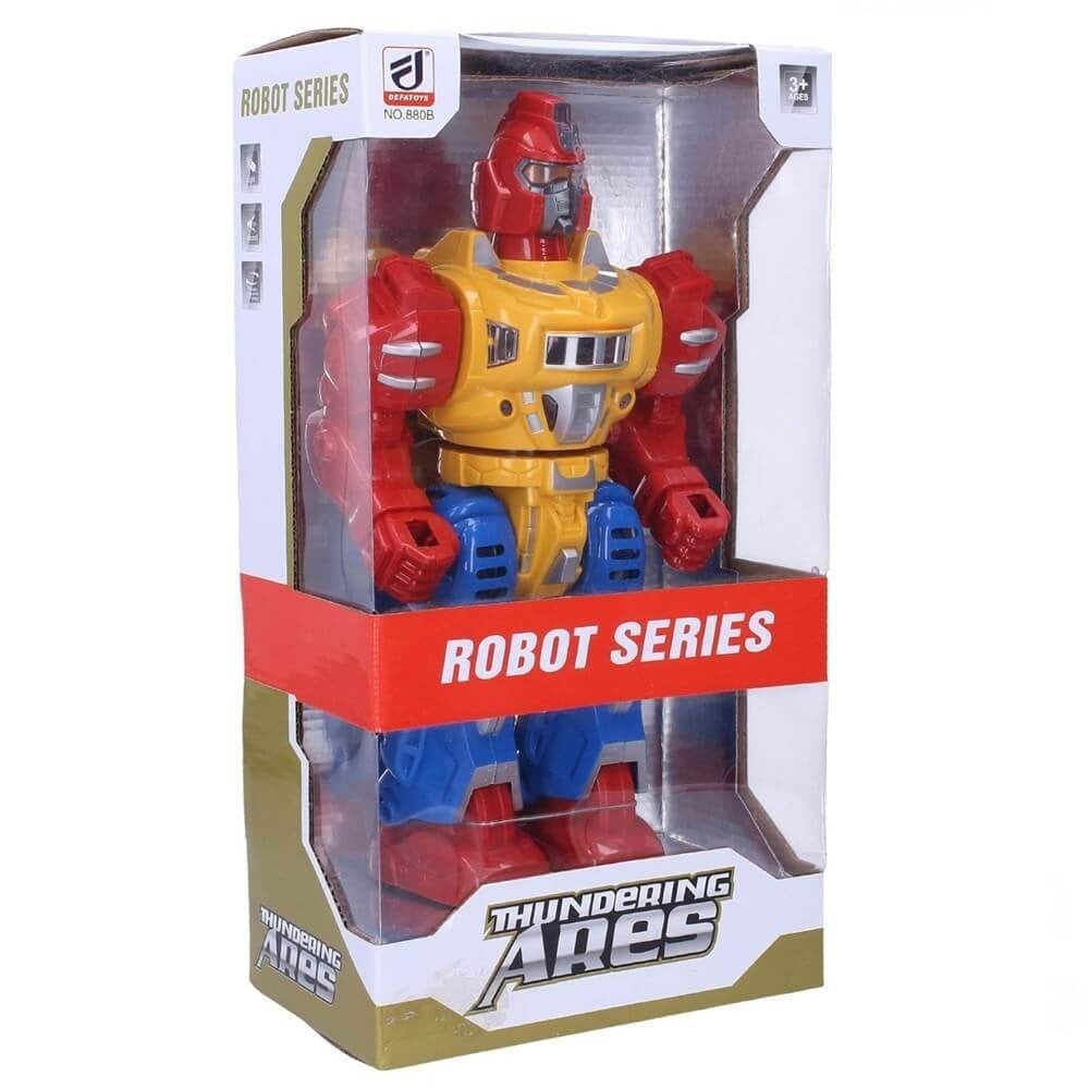 Canem Thundering Ares Işıklı Sesli Pilli Robot-Oyuncak Robotlar