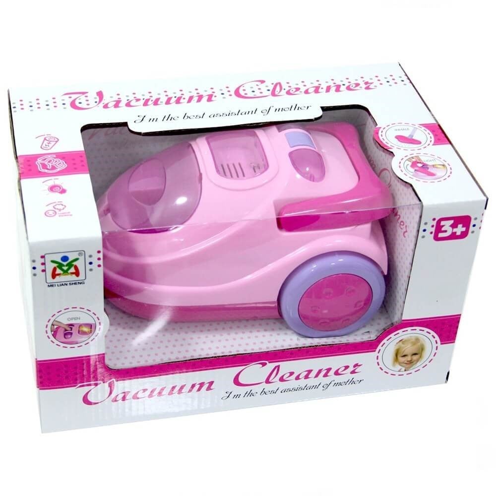 Canem Vacuum Cleaner Pilli Elektrikli Süpürge-Kız Oyun Setleri