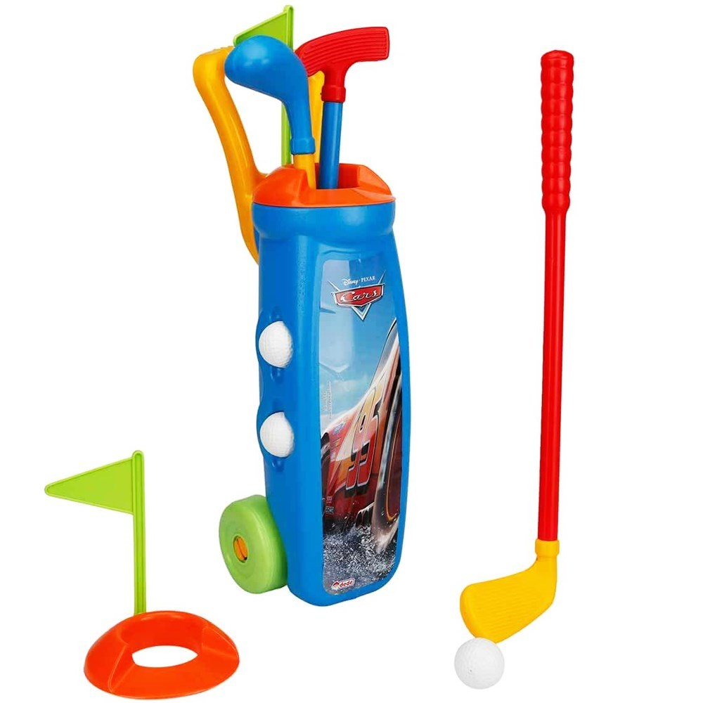Cars Golf Arabası Seti 03027-Bahçe Oyuncakları