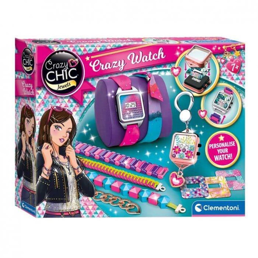 Clementoni 18635 Crazy Chic Çılgın Saat-Akıl Oyunları