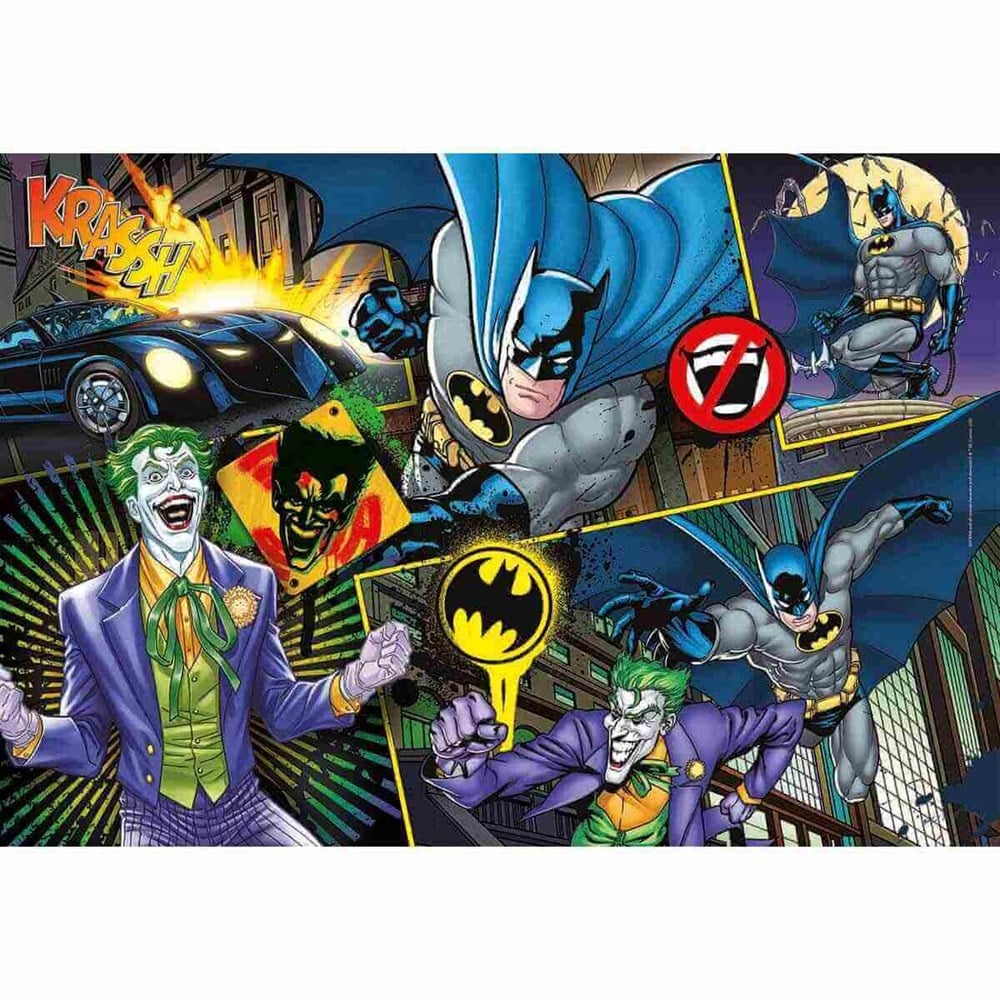 Clementoni Batman ve Joker 104 Parça Puzzle 25708-100 Parça Puzzle