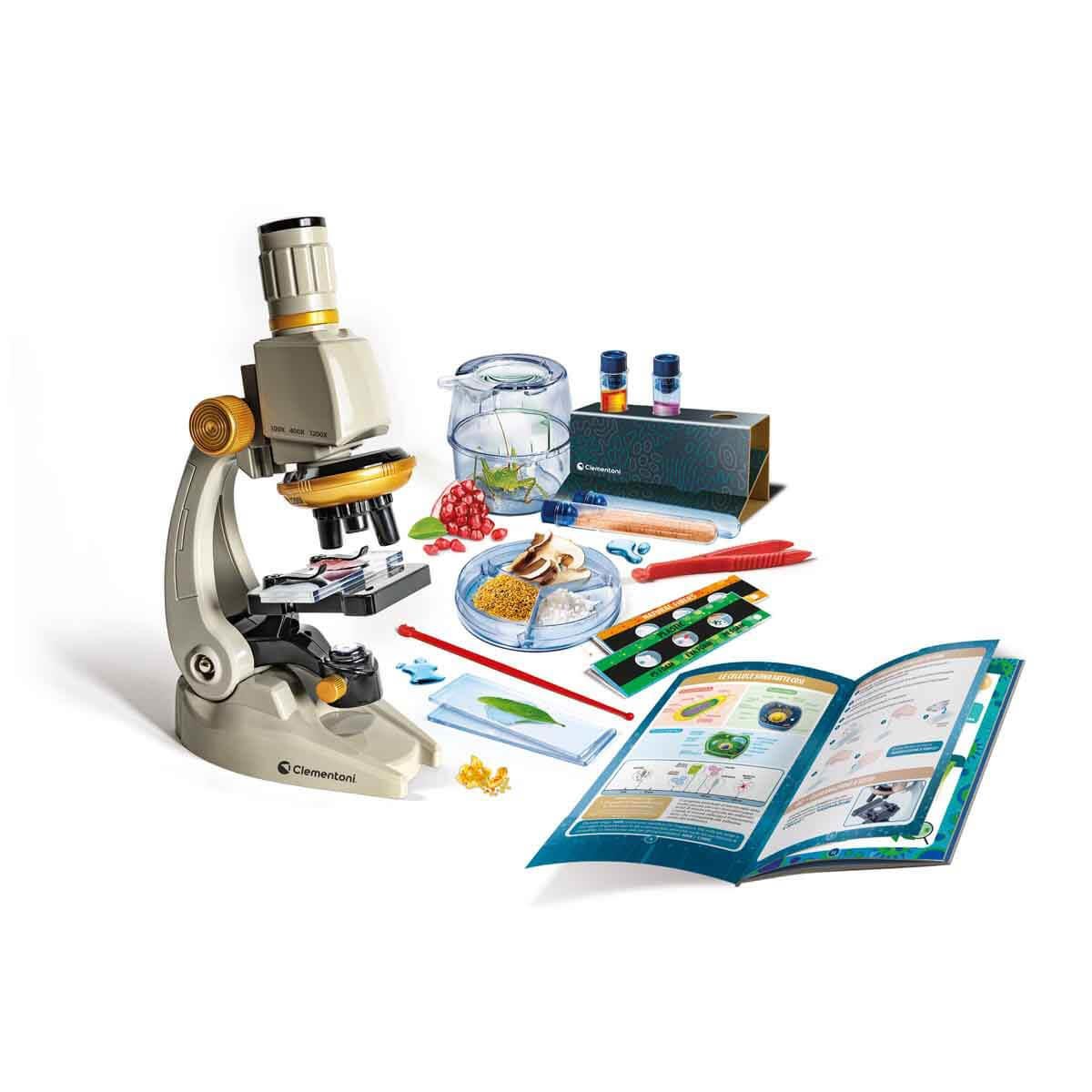 Clementoni Bilim ve Oyun - Süper Mikroskop +8 yaş 64473-Akıl Oyunları