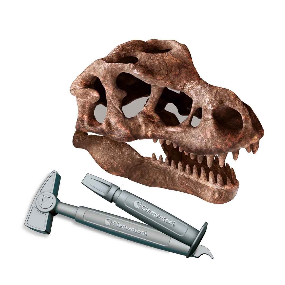 Clementoni Bilim ve Oyun - T-Rex Kazı Seti +7 yaş 64469-Bilim ve Deney Setleri