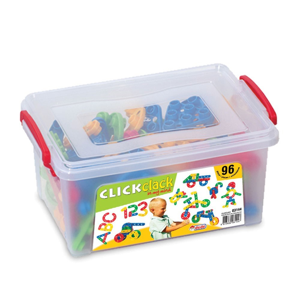 Click Clack Puzzle Küçük Box 96 Parça 03144-Lego Oyuncak