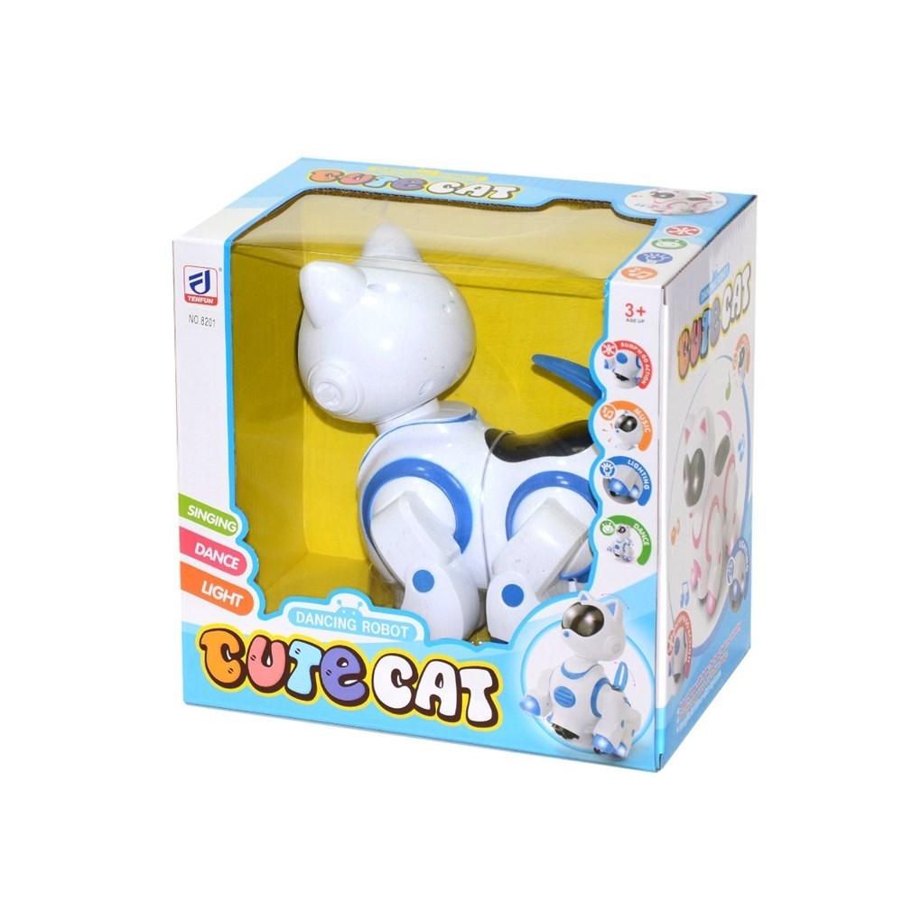 Dans Eden Robot Kedi 8201-Oyuncak Robotlar