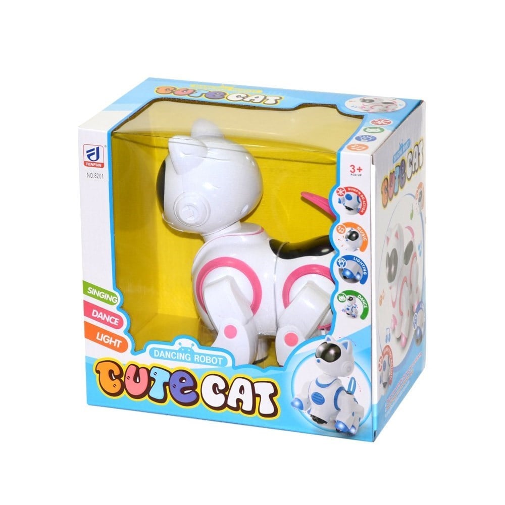 Dans Eden Robot Kedi 8201-Oyuncak Robotlar
