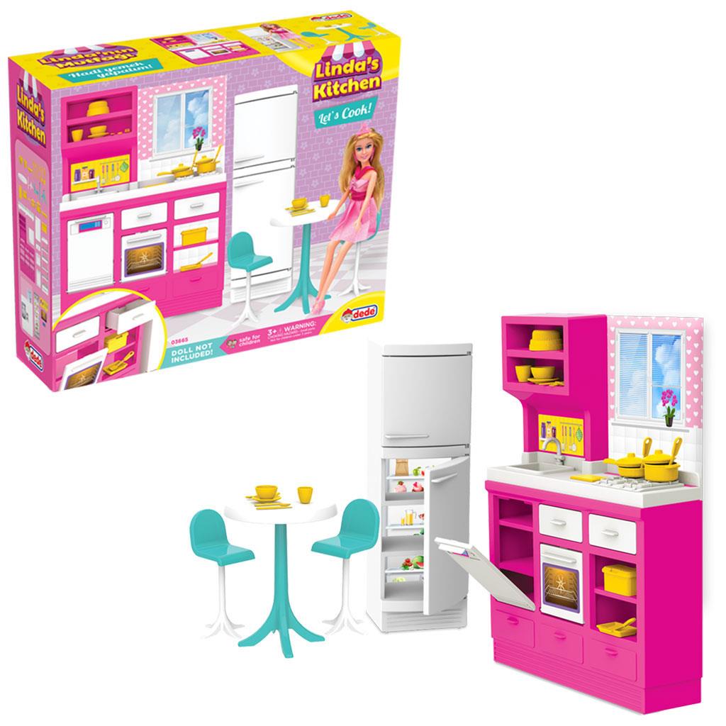 Dede Oyuncak Lindanın Mutfağı-Kız Oyun Setleri