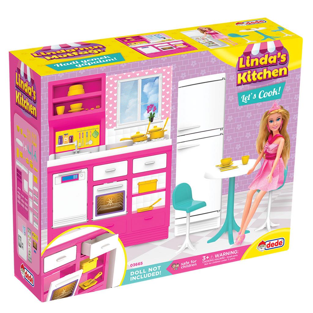 Dede Oyuncak Lindanın Mutfağı-Kız Oyun Setleri
