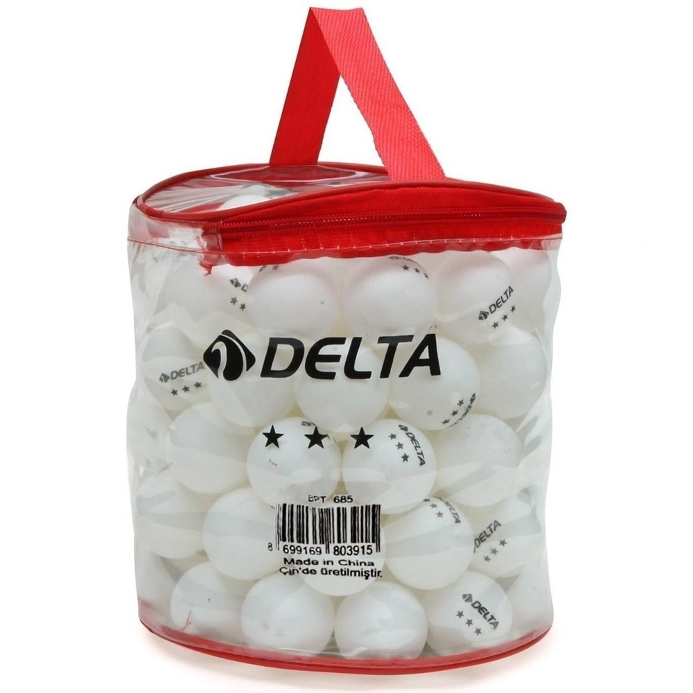 Delta Oyuncak Beyaz Pinpon Topu Çanta BPT 685-Bahçe Oyuncakları