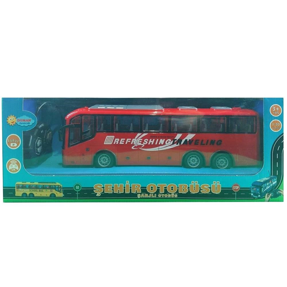 Duman Oyuncak Uzaktan Kumandalı Şarjlı Full Fonksiyonlu Otobüs DMNHT070/071/072-Kumandalı Arabalar