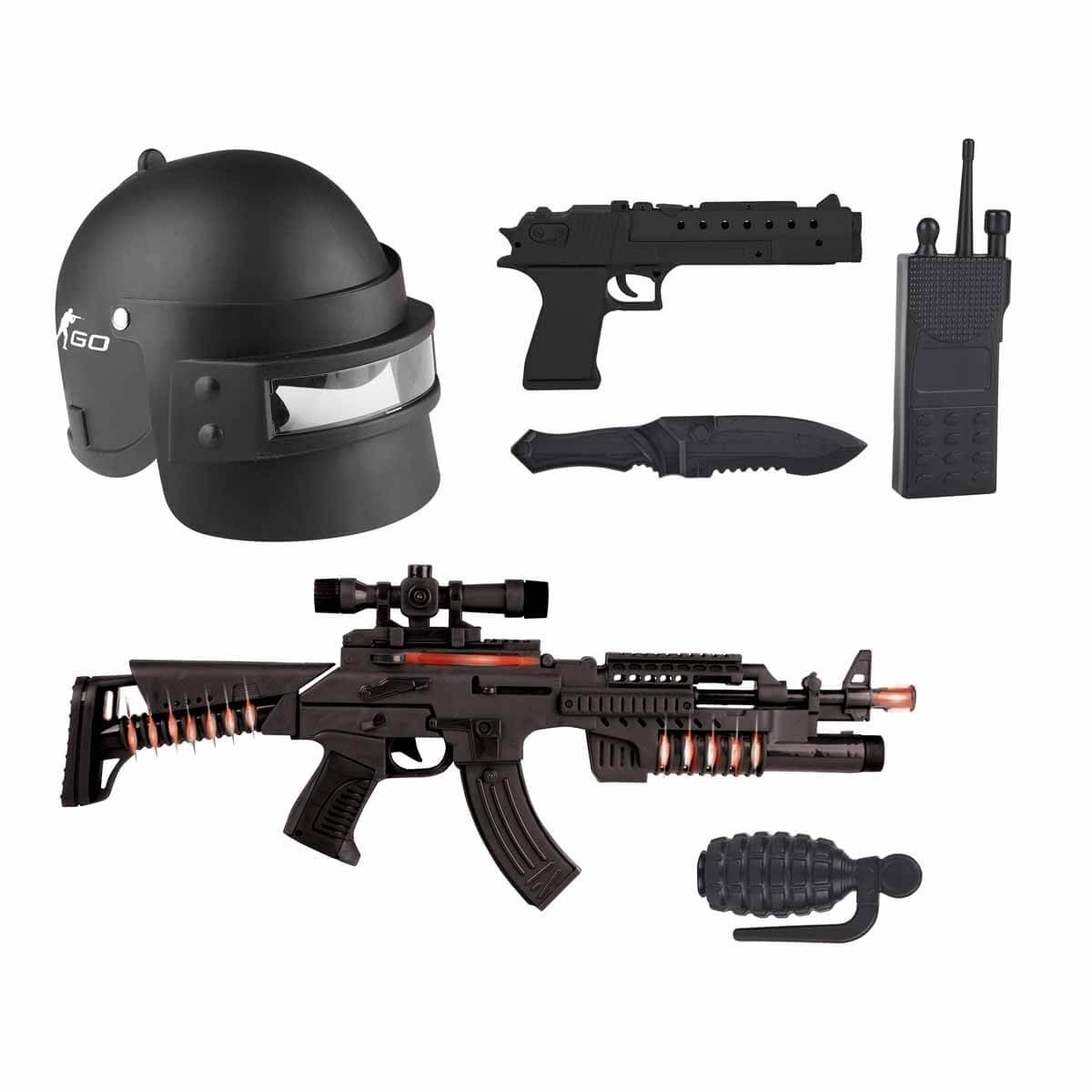 Erdem Oyuncak Cs Go Dev Askeri Saldırı Seti ER-118M-Erkek Oyun Setleri