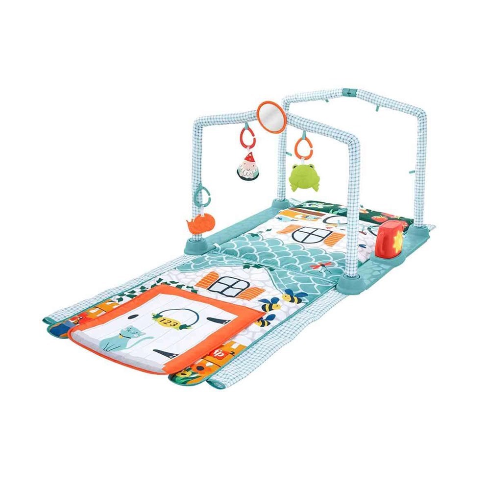 Fisher Price 3'ü 1 Arada Sevimli Kulübe Jimnastik Merkezi HJK45-Oyun Halısı
