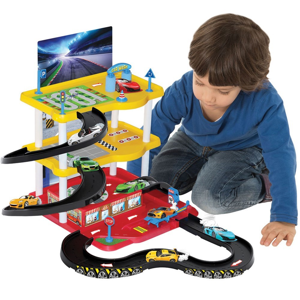 Garaj 3 Katlı Oyun Seti 03068-Garaj Setleri