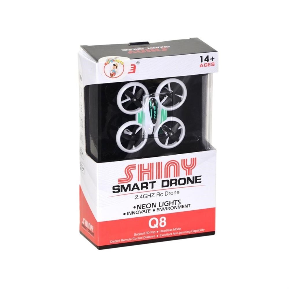 Gepettoys Oyuncak Q8 Mini Drone Işıklı Neon-Oyuncak Drone
