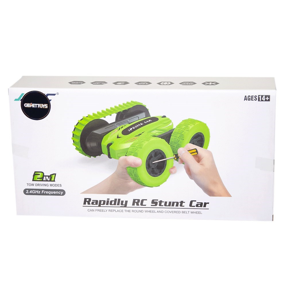 Gepettoys Oyuncak Q95 2.4G 2 In 1 Akrobat Araba-Kumandalı Arabalar