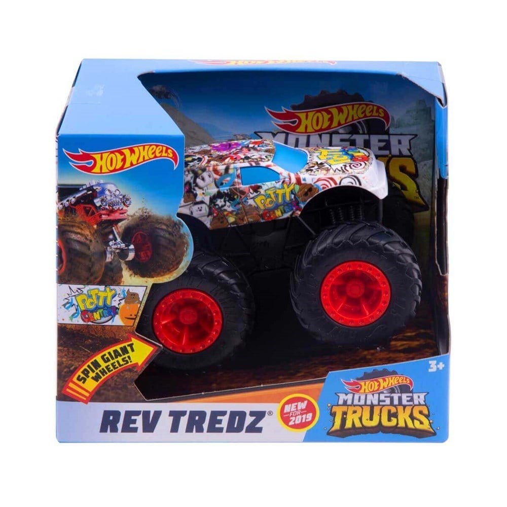 Hot Wheels Monster Trucks Çek Bırak Araba-Kumandasız Arabalar