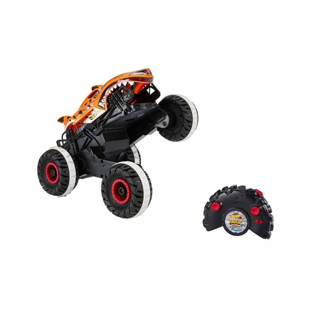 Hot Wheels Monster Trucks Durdurulamaz Tiger Shark HGV87-Kumandasız Arabalar