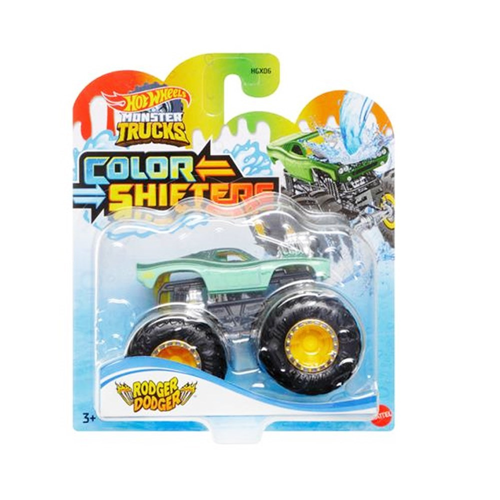 Hot Wheels Monster Trucks Renk Değiştiren Araçlar HGX06-Kumandasız Arabalar