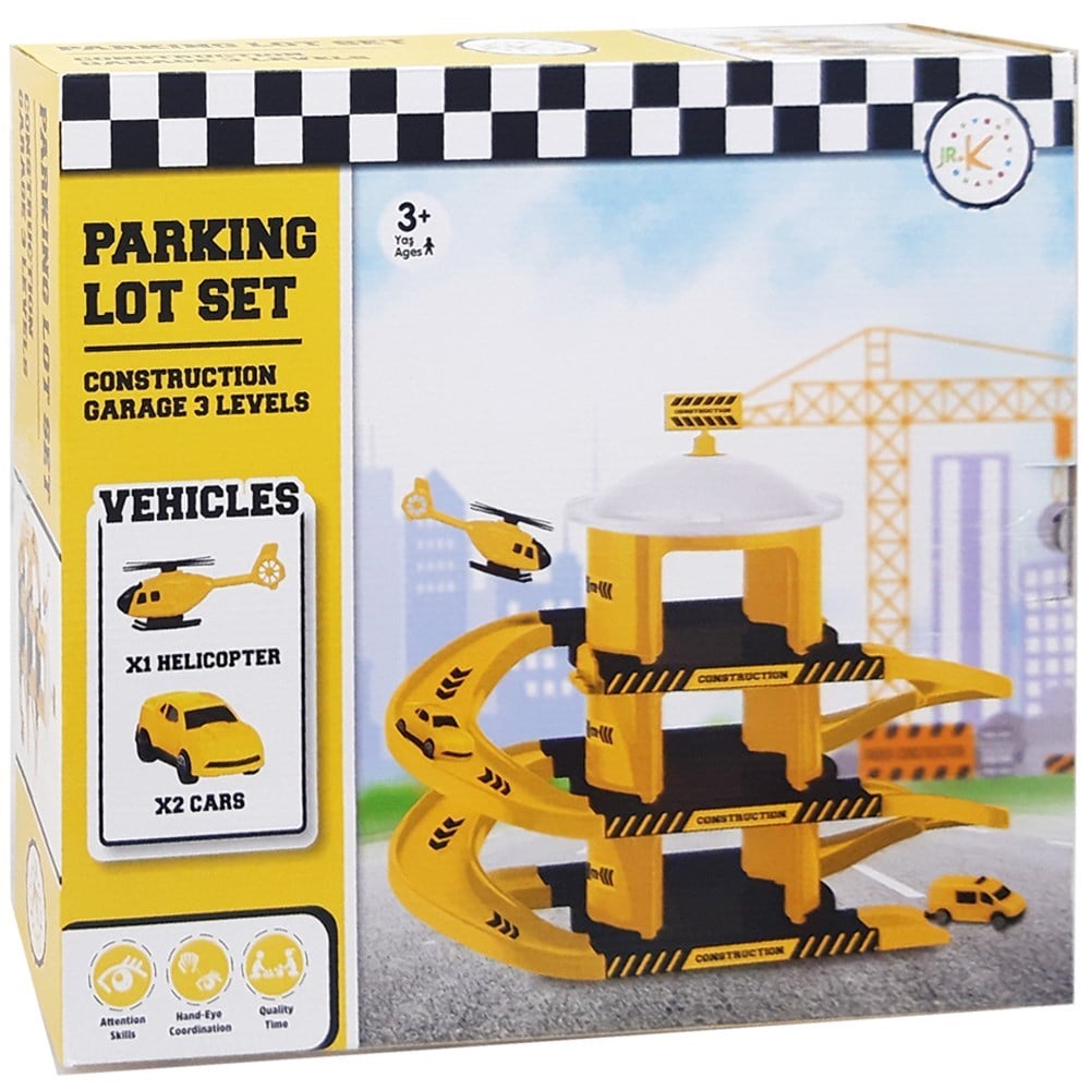 İnşaat Üç Katlı Otopark 2065-Garaj Setleri