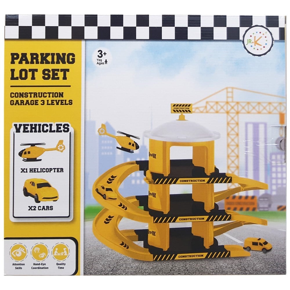 İnşaat Üç Katlı Otopark 2065-Garaj Setleri