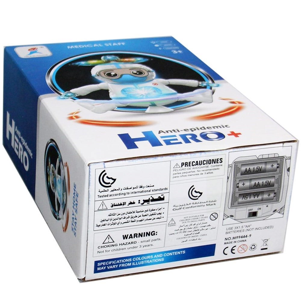 Işıklı Pilli Medical Robot M99444-9-Oyuncak Robotlar