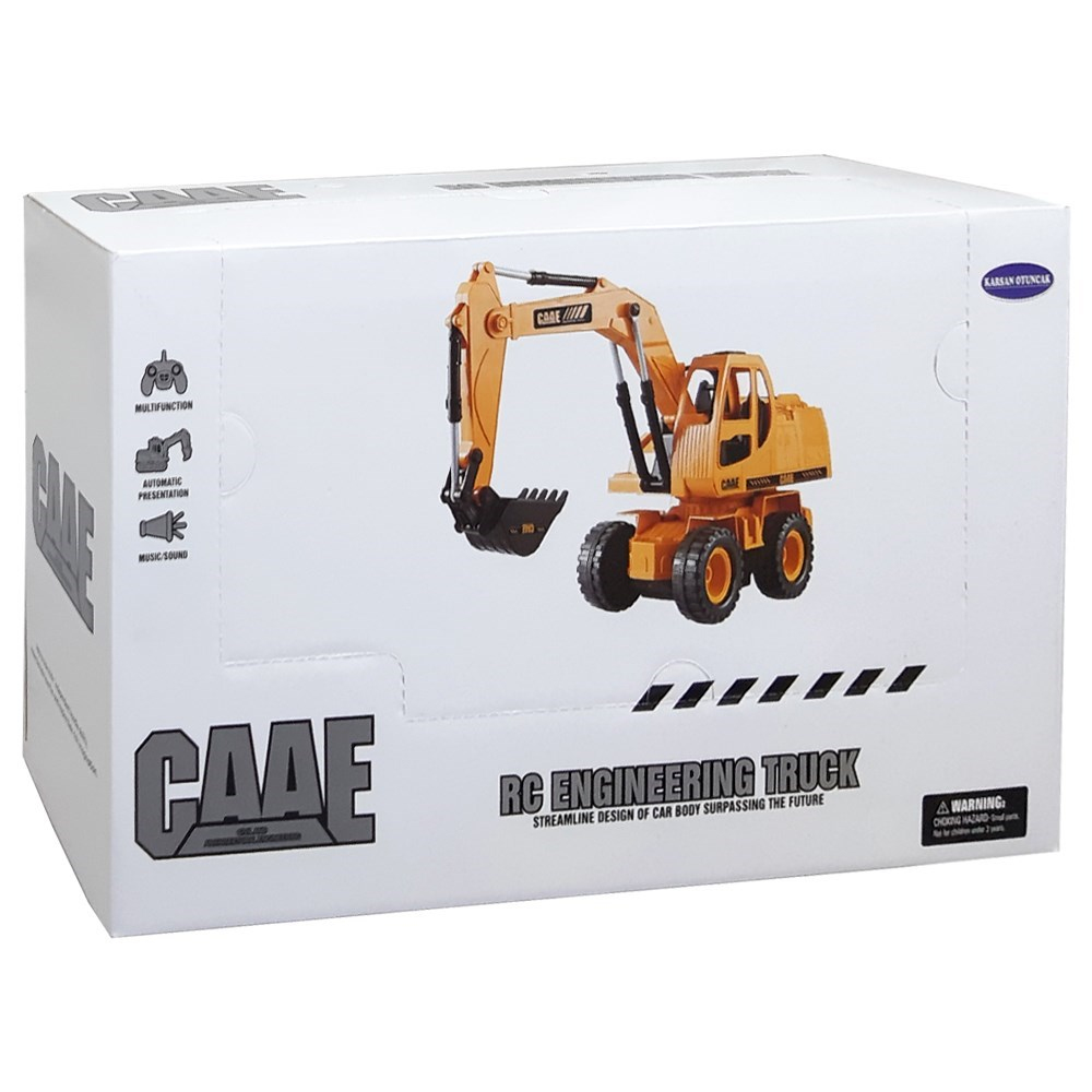 Karsan Oyuncak Tam Fonksiyonlu Uzaktan Kumandalı Kepçe 9201A-Kumandalı İş Makineleri