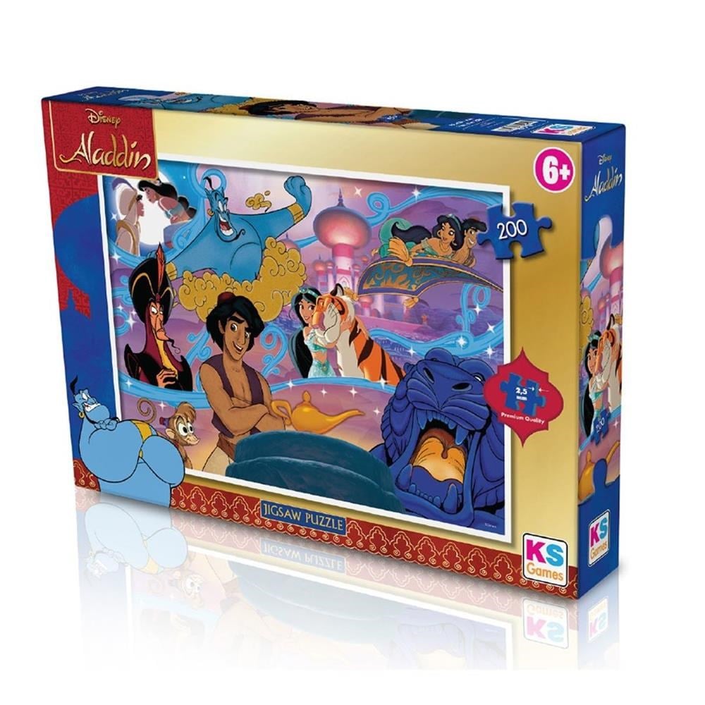Ks Games Aladdin Puzzle 200 Parça ALD 113-250 Parça Puzzle