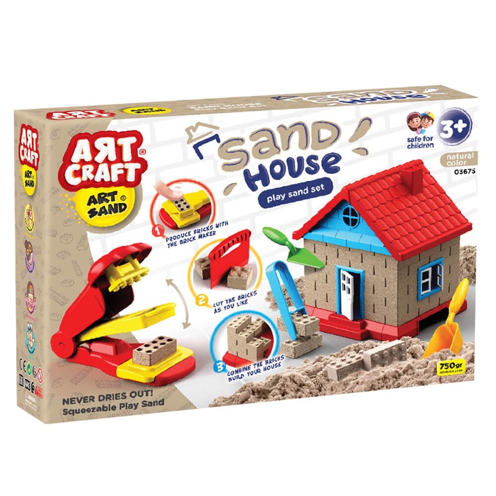 Kum Ev Set 750 Gr 03675-Akıl Oyunları
