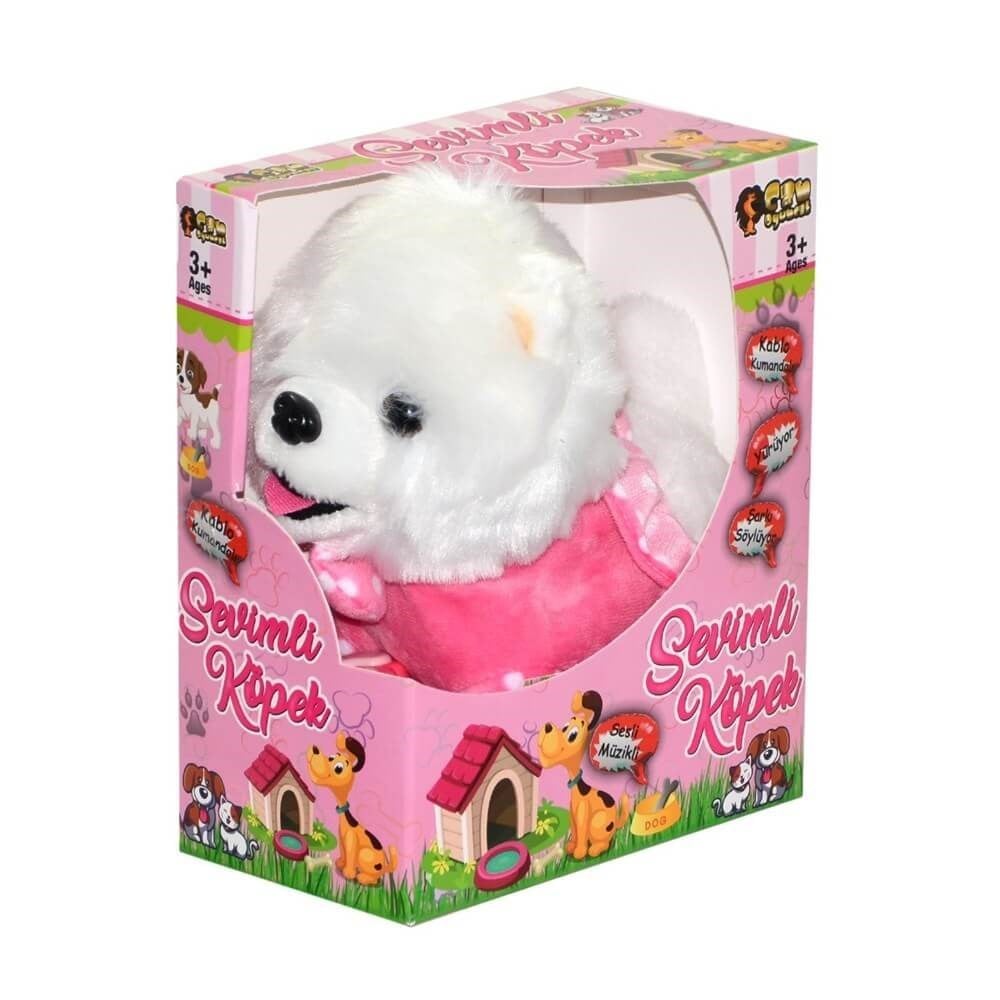 Kumandalı Sevimli Peluş Köpek-Peluş Oyuncaklar
